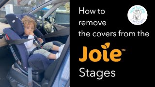 Joie Stages  How to remove the cover for washing [upl. by Morris]