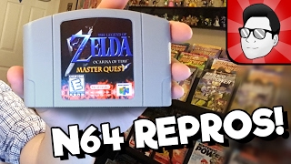 N64 Repros are Real WORKING Zelda Master Quest and How to Spot a Fake Cartridge [upl. by Eanrahc]