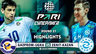 GazpromUgra vs ZenitKazan  HIGHLIGHTS  Round 27  Pari SuperLeague 2024 [upl. by Andaira]