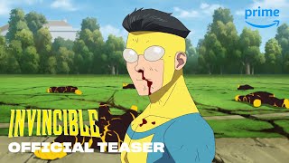 Invincible  Season 2 Teaser Trailer  Prime Video [upl. by Atalaya418]