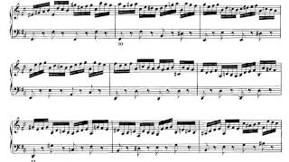 JS Bach El clave bien temperado I Preludio 5 Partitura on line [upl. by Farr]