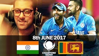 Salman Khan To Do LIVE Commentary At Ind Vs SL Match  2017 ICC Champions Trophy  Tubelight [upl. by Catie213]