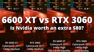 RTX 3060 vs RX 6600 XT The Ultimate Comparison [upl. by Nylrehs]