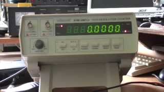 Velleman DVM13MFC2 Frequency Counter [upl. by Nikolai]