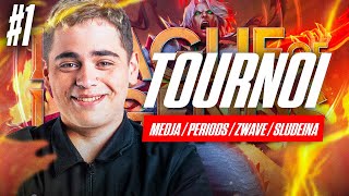 JE PARTICIPE AU TOURNOI DE LOLY SUR LOL AVEC MEDJA PERIODS ZWAVE amp SLUDEINA part 1 [upl. by Nolte31]