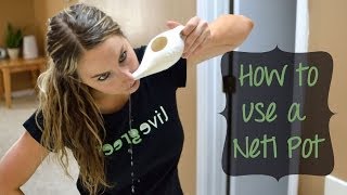 How to Use a Neti Pot [upl. by Pavier]