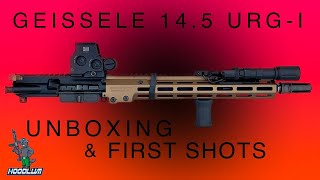 Geissele URGI 145 Upper Receiver UNBOXING amp First Shots [upl. by Dede]