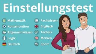 Einstellungstest Ausbildung 2024  die 10 wichtigsten Aufgaben [upl. by Howund864]