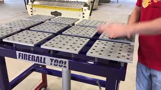 How to Build a Flat Welding Table The lost footage found Retro Video [upl. by Avery]