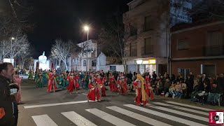 Desfile Regional de carrozas y comparsas Carnaval 2024 Bolaños de Calatrava [upl. by Sldney]