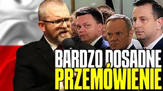 POSEŁ ꞴRAUN Z BAJECZNYM PRZEMÓWIENIEM [upl. by Kinnon]