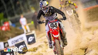 Supercross Round 4 in Glendale  450SX EXTENDED HIGHLIGHTS  Motorsports on NBC [upl. by Leggat]