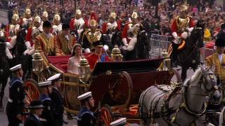 William and Kate on the Procession Route  The Royal Wedding  BBC [upl. by Otrebmuh]