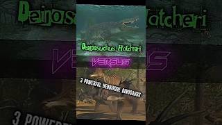 Deinosuchus vs Herbivore Trio edit dinosaur 1v3 [upl. by Rtoip810]