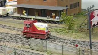 Operation  switching H0 model trains [upl. by Aeki]