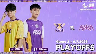 KBG vs NOVA • Game 2  Playoffs Stage  WRL Asia 2023 [upl. by Amaj]