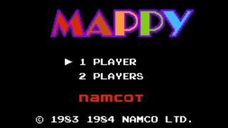 MAPPY  NES Gameplay [upl. by Charin]