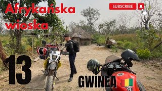 13 Gwinea 🇬🇳Dżungla Trasa w stronę BokéWyprawa Motocyklowa Przez Afrykę Suzuki Hayabusa i Drz400 [upl. by Amikay]