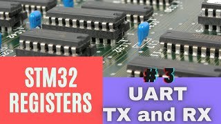 3 How to Configure UART using REGISTERS  STM32F4 [upl. by Lekym]