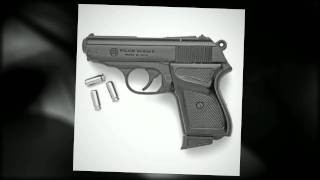 Blank Firing Guns  Replica James Bond Style Black 8MM [upl. by Gipps175]