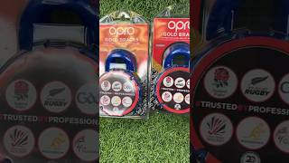 Opro Gold Braces Mouthguard rugby rugbyfan rugbyleague rugbysafety mouthguard sports reels [upl. by Clarice]