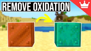 How to Remove Oxidation from Copper Blocks in Minecraft All Versions [upl. by Dearden]