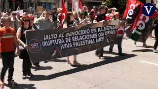 DIRECTO Manifestación a favor de Palestina en Madrid [upl. by Anyaled]