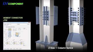 Tekla Structures Auto Connections  DS Component English [upl. by Ladonna]