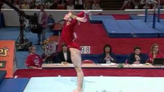 Amanda Borden  Vault 2  1996 US Gymnastics Championships  Women [upl. by Acebber998]