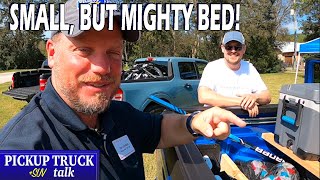 Ford Maverick 1300 Rev Hard Roll Up Tonneau Bed Cover Installation  Rough Country Truck Bed Mat [upl. by Gnahc]