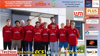 Lokomotief M161 vs Rotterdam Basketbal M161 4 mei 2024 1730 uur  Nacomp NBB Eredivisie M16 [upl. by Eiggem]