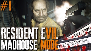 Resident Evil 7 Biohazard LIVE  First time playing on MADHOUSE Difficulty Part 12 [upl. by Chee]