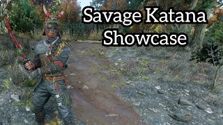 Dying Light 2  Savage Katana Weapons Showcase Nightmare Difficulty [upl. by Tierell]