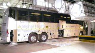 MCI NHTSA Bus Crash Test [upl. by Melessa]