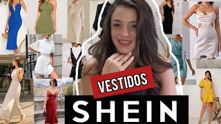 👗👗COMPRA SÓ DE VESTIDOS SHEIN PARA CONFRATERNIZAÇÃO NATAL REVEILLON E PRA VIDA 🤩👗👗 [upl. by Alrahs150]