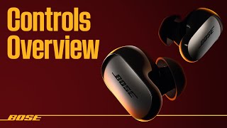 Bose QuietComfort Ultra Earbuds – Controls Overview [upl. by Sonafets]