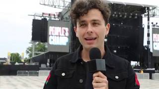 Max Kerman behindthescenes at Arkells Rally [upl. by Elison]