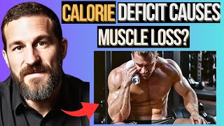 How To PREVENT Muscle LOSS During A Calorie Deficit For Fat Loss Neuroscientist Andrew Huberman [upl. by Yrelle]