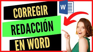 DESCUBRE como CORREGIR REDACCION EN WORD ortografía gramática cohesión [upl. by Thierry667]