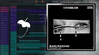 San Pacho  No Guest List FL Studio Remake [upl. by Enirahtak]