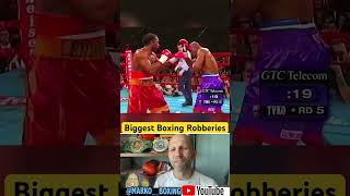 The biggest robberies in boxing history [upl. by Aria]