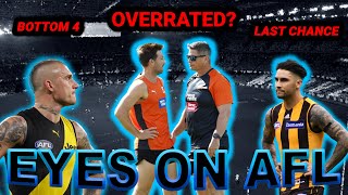 DYNASTY to BOTTOM 4 Giants OVERHYPED and List BURDENS in the AFL EYES ON AFL [upl. by Dorlisa]