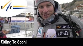 Skiing to Sochi with Aksel Lund Svindal [upl. by Cortney771]