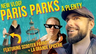 Paris Parks Vlog Gardens Statues and Culinary Delights Revealed  Gay Couple Fun Travel Vlog [upl. by Nylhsoj]