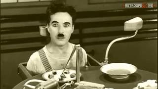 Charlie Chaplin As A Factory Worker From Modern Times 1936 [upl. by Eelano964]