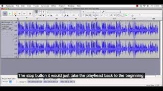 Audacity Tutorial 1 How to import an audio file [upl. by Oiraved845]