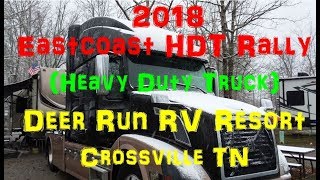 2018 East Coast HDT Rally  Deer Run RV Resort Crossville TN [upl. by Ellennod]