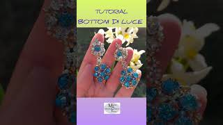 Orecchini Bottoni Di Luce tutorial orecchini michelabaglioni [upl. by Zenda]