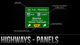 Highway  Freeway Panels Explained [upl. by Patricio471]