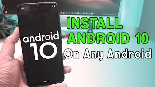 How to Install Android 10 on Android Phones Download Link Hindi [upl. by Ahsikam398]